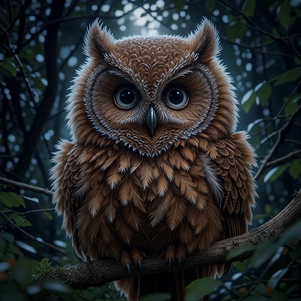 Make owl brown