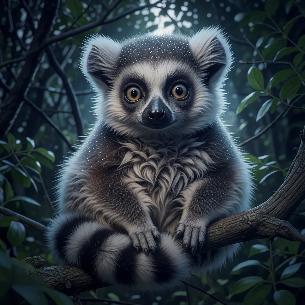 Turn owl into a lemur